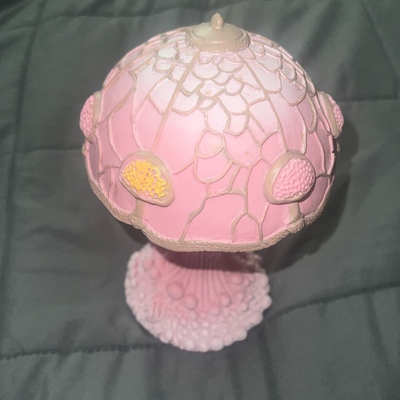 Mini Pink Mushroom Lamp - Picture 1 of 12